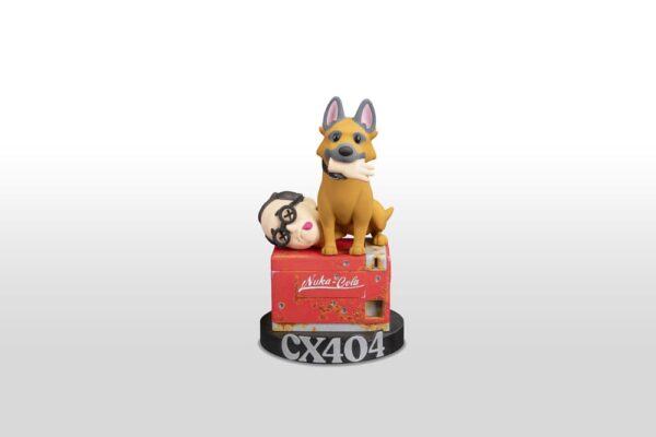 Fallout Vinyl Figura CX404 & Wilzig (Head) Stylized 20 cm