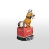 Fallout Vinyl Figura CX404 & Wilzig (Head) Stylized 20 cm