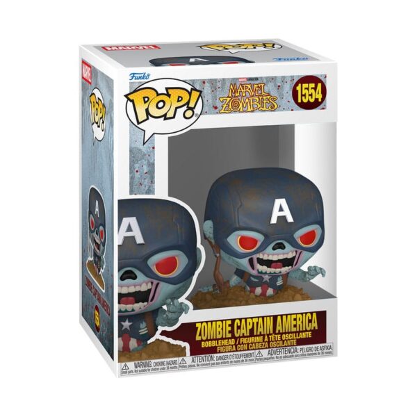 Funko POP! Zombie Captain America (1554)