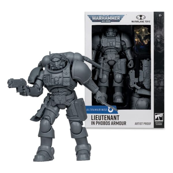Warhammer 40,000 Akció Figura Lieutenant in Phobos Armor (Ultramarines) (Artist Proof) 18 cm