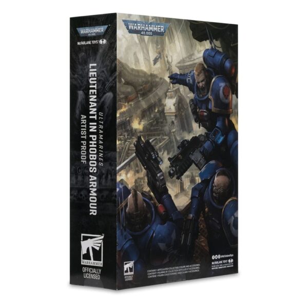 Warhammer 40,000 Akció Figura Lieutenant in Phobos Armor (Ultramarines) (Artist Proof) 18 cm
