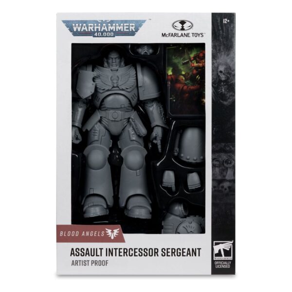 Warhammer 40,000 Akció Figura Assault Intercessor Sergeant (Blood Angel) (Artist Proof) 18 cm