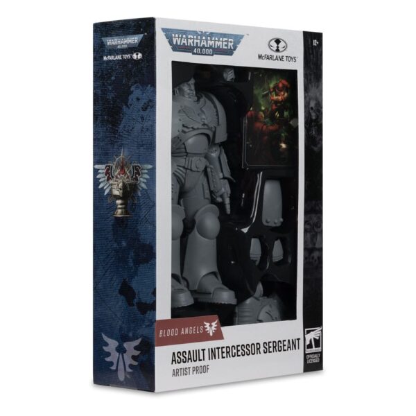 Warhammer 40,000 Akció Figura Assault Intercessor Sergeant (Blood Angel) (Artist Proof) 18 cm