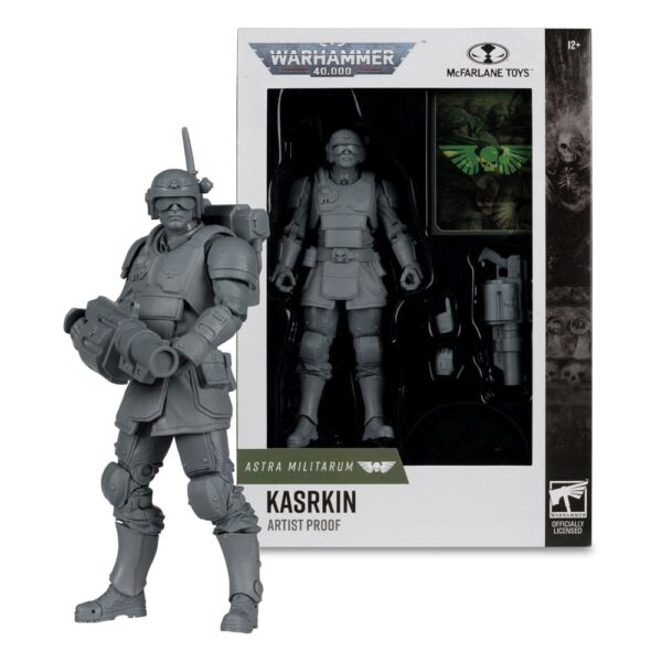 Warhammer 40,000 Akció Figura Kasrkin (Astra Militarum) Artist Proof 18 cm