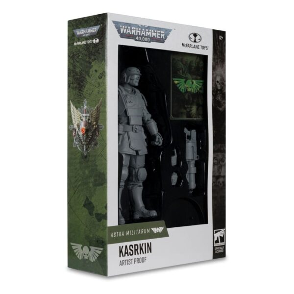 Warhammer 40,000 Akció Figura Kasrkin (Astra Militarum) Artist Proof 18 cm
