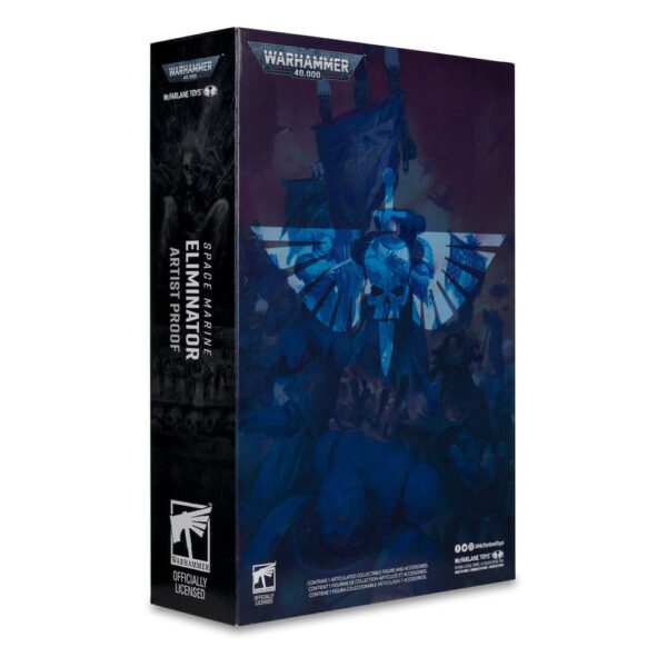 Warhammer 40,000 Akció Figura Eliminator (Space Marine) Artist Proof 18 cm