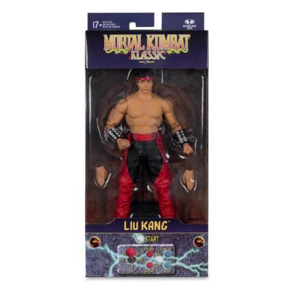 Mortal Kombat Klassics Akció Figura Liu Kang 18 cm