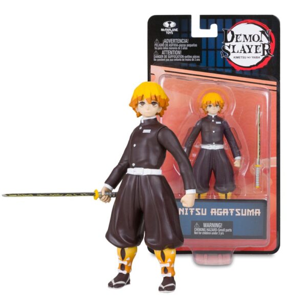 Demon Slayer: Kimetsu no Yaiba Akció Figura Zenitsu Agatsuma 13 cm