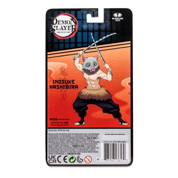 Demon Slayer: Kimetsu no Yaiba Akció Figura Hashibira Inosuke 13 cm