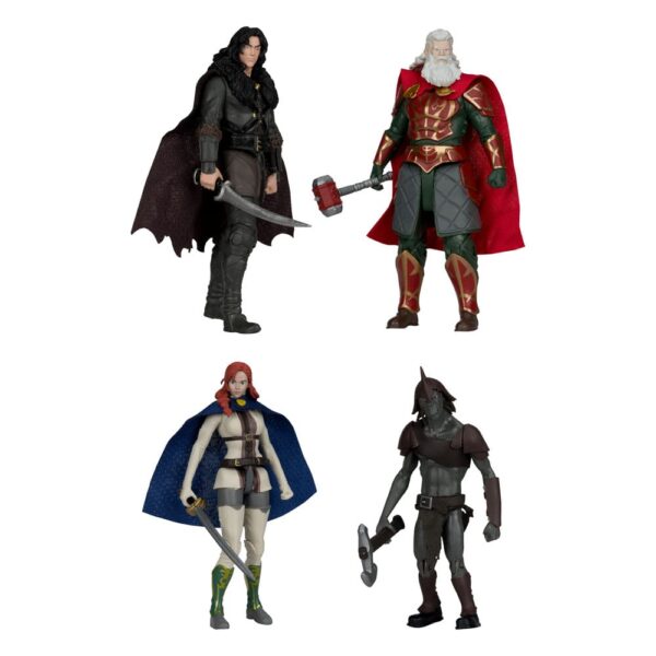 The Lord of the Rings: The War of the Rohirrim Build-A Akció Figuras 10 cm (BAF: Snow Troll) Assortment (4)