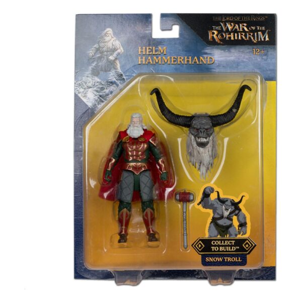 The Lord of the Rings: The War of the Rohirrim Build-A Akció Figuras 10 cm (BAF: Snow Troll) Assortment (4)