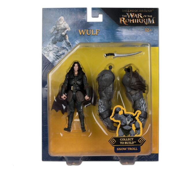 The Lord of the Rings: The War of the Rohirrim Build-A Akció Figuras 10 cm (BAF: Snow Troll) Assortment (4)