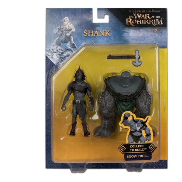 The Lord of the Rings: The War of the Rohirrim Build-A Akció Figuras 10 cm (BAF: Snow Troll) Assortment (4)