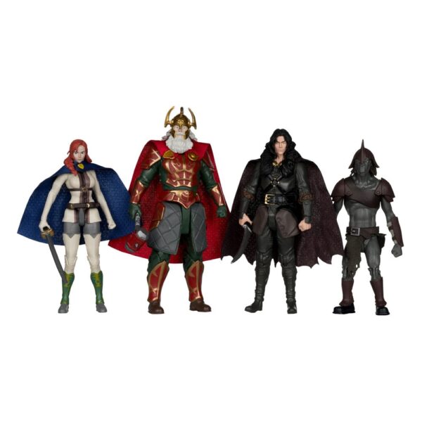 The Lord of the Rings: The War of the Rohirrim Akció Figuras 4-Pack 10 cm
