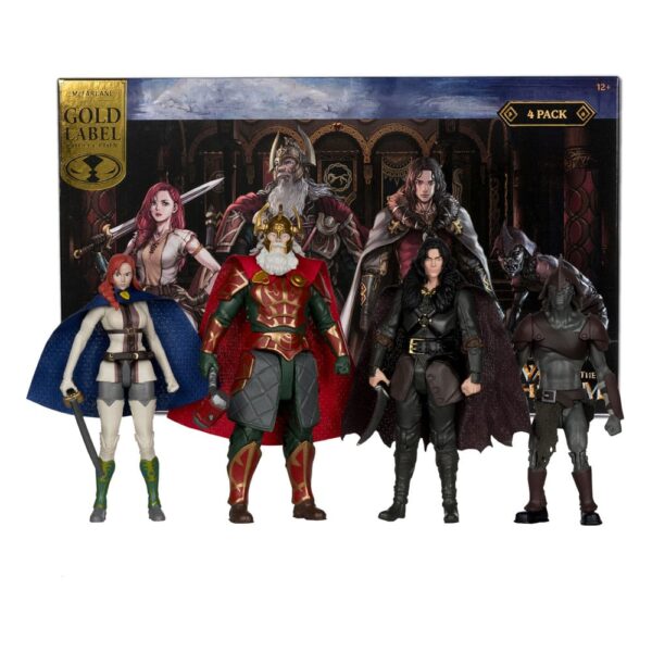 The Lord of the Rings: The War of the Rohirrim Akció Figuras 4-Pack 10 cm