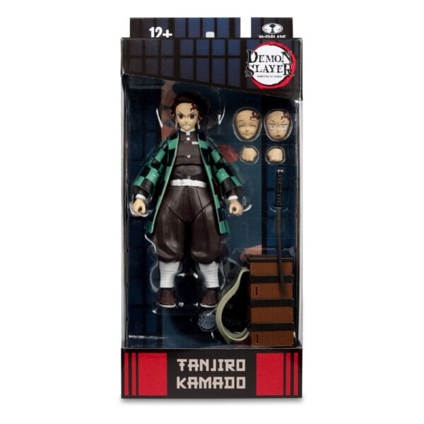 Demon Slayer: Kimetsu no Yaiba Akció Figura Tanjiro Kamado (with Nezuko Box) (Season 3) 18 cm