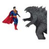 DC Justice League Monsterverse DC Multiverse Akció Figuras 2-Pack Superman Vs. Godzilla 30 cm