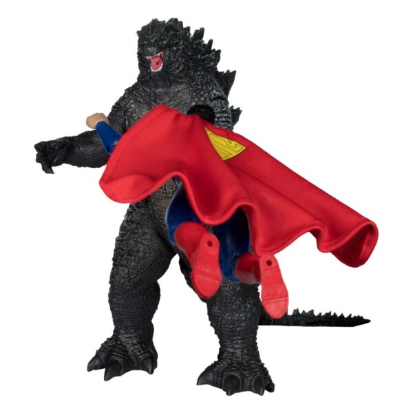 DC Justice League Monsterverse DC Multiverse Akció Figuras 2-Pack Superman Vs. Godzilla 30 cm
