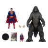 DC Justice League Monsterverse DC Multiverse Akció Figuras 2-Pack Superman Vs. Godzilla 30 cm