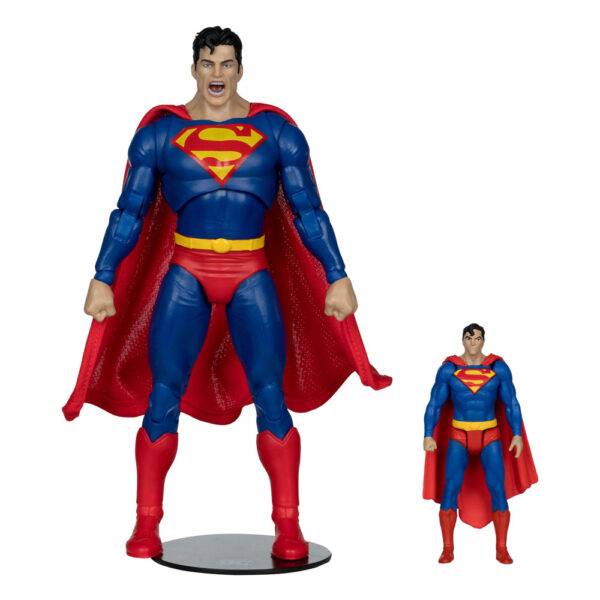 DC Justice League Monsterverse DC Multiverse Akció Figuras 2-Pack Superman Vs. Godzilla 30 cm