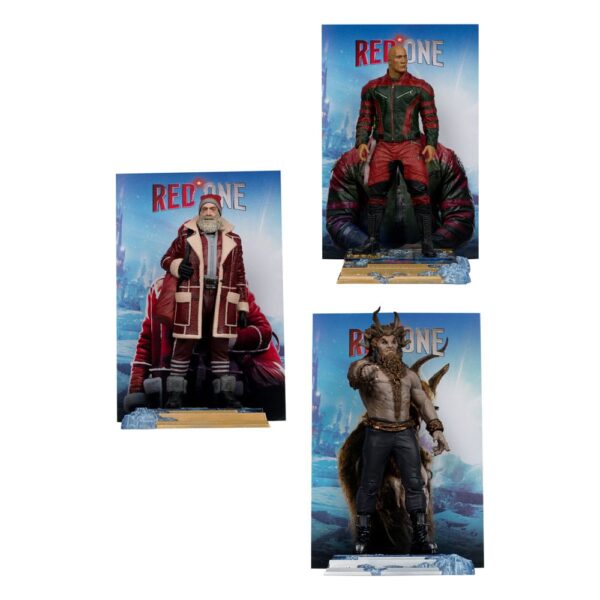 Red One Movie Maniacs PVC Szobor Assortment (6)