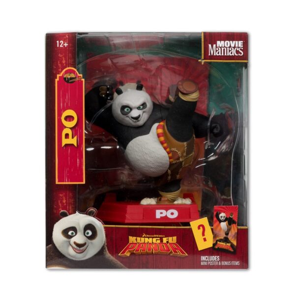 Kung Fu Panda Movie Maniacs PVC Szobor Po 17 cm Kung Fu Panda Movie Maniacs PVC Szobor Po 17 cm