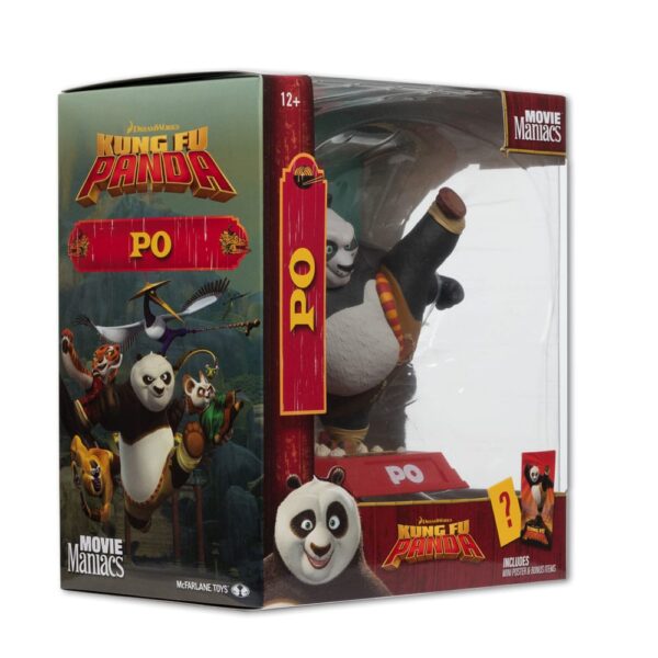 Kung Fu Panda Movie Maniacs PVC Szobor Po 17 cm Kung Fu Panda Movie Maniacs PVC Szobor Po 17 cm