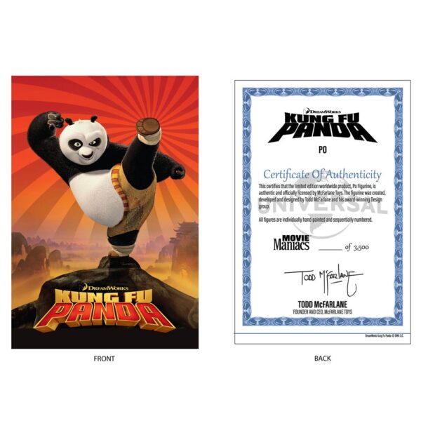 Kung Fu Panda Movie Maniacs PVC Szobor Po 17 cm Kung Fu Panda Movie Maniacs PVC Szobor Po 17 cm