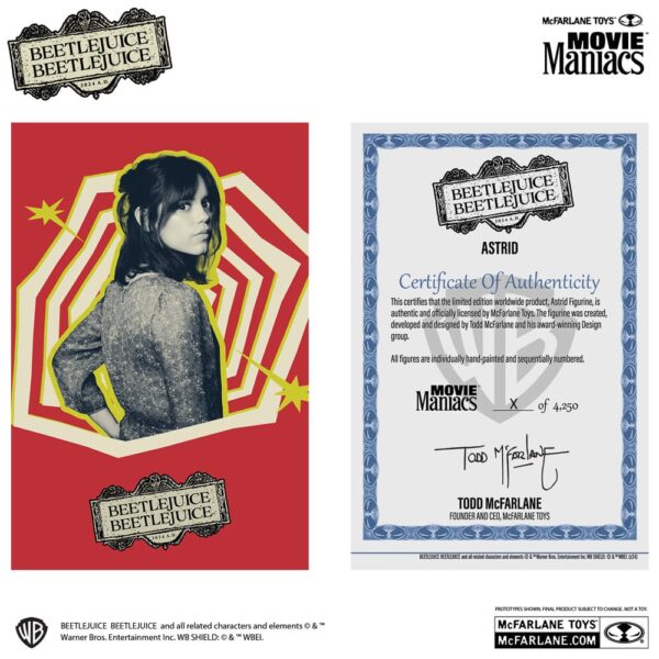 Beetlejuice Movie Maniacs PVC Szobor Assortment (6)