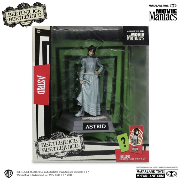Beetlejuice Movie Maniacs PVC Szobor Assortment (6)