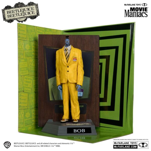 Beetlejuice Movie Maniacs PVC Szobor Assortment (6)
