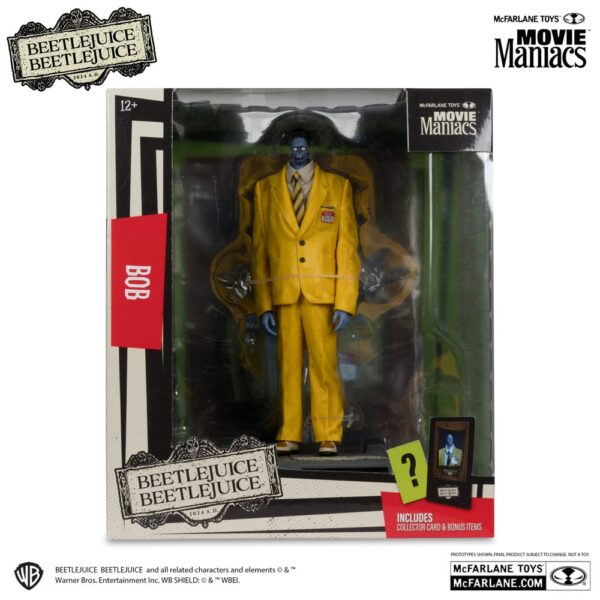 Beetlejuice Movie Maniacs PVC Szobor Assortment (6)