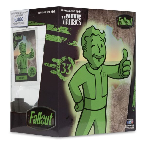Fallout Movie Maniacs PVC Szobor Vault Boy 13 cm
