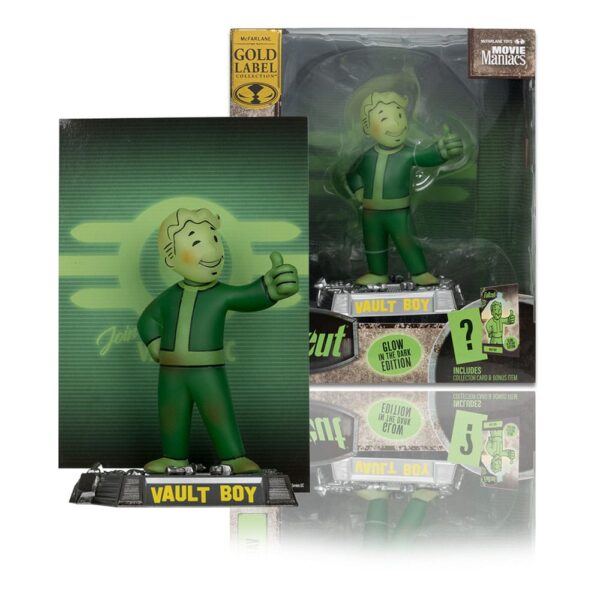 Fallout Movie Maniacs PVC Szobor Vault Boy 13 cm