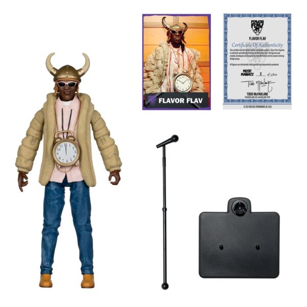 Music Maniacs Hip Hop Akció Figura Flavor Flav 16 cm