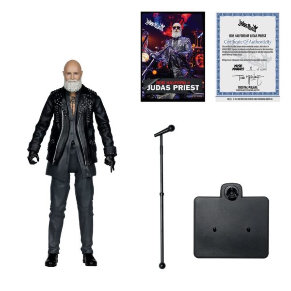 Judas Priest Music Maniacs Heavy Metal Akció Figura Rob Halford 15 cm