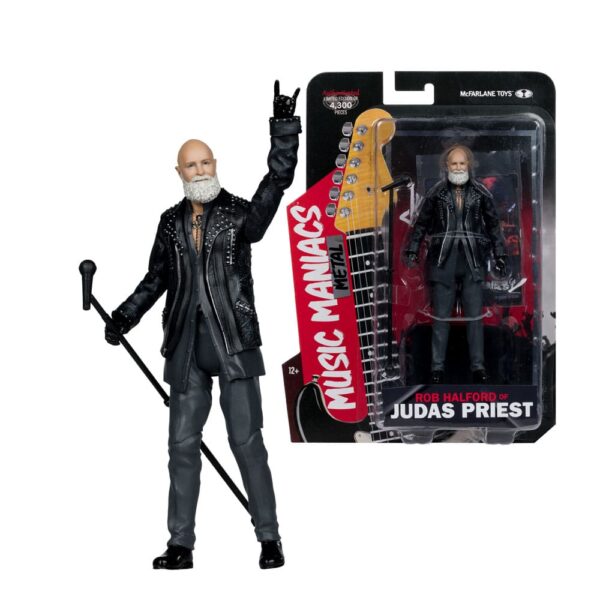 Judas Priest Music Maniacs Heavy Metal Akció Figura Rob Halford 15 cm