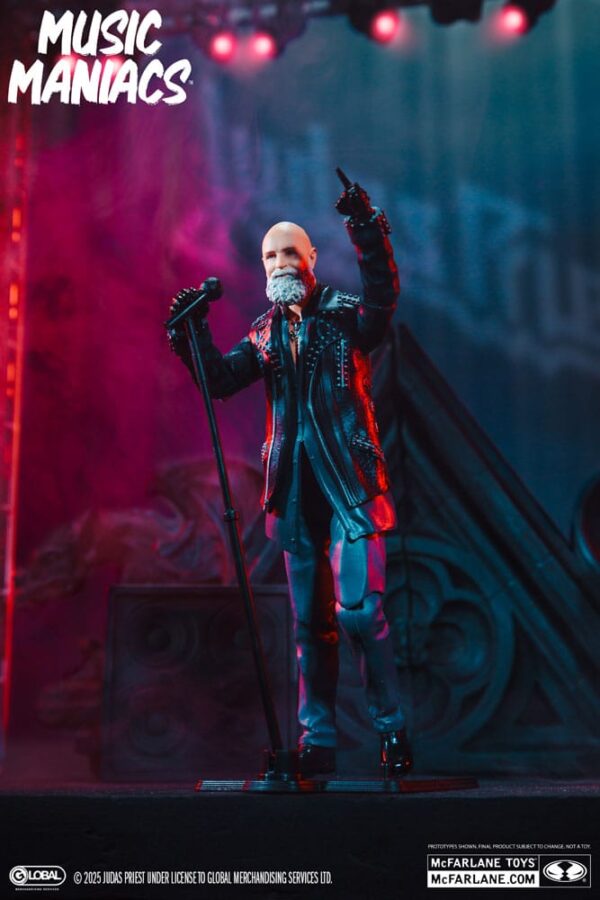 Judas Priest Music Maniacs Heavy Metal Akció Figura Rob Halford 15 cm