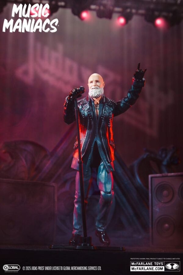 Judas Priest Music Maniacs Heavy Metal Akció Figura Rob Halford 15 cm