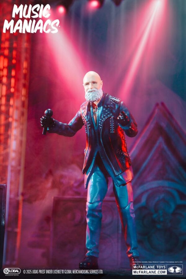 Judas Priest Music Maniacs Heavy Metal Akció Figura Rob Halford 15 cm