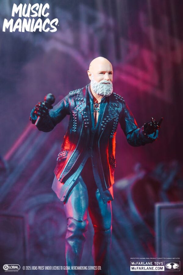 Judas Priest Music Maniacs Heavy Metal Akció Figura Rob Halford 15 cm