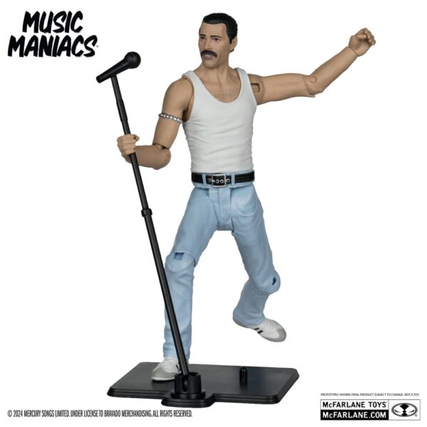 Music Maniacs Rock Akció Figura Freddy Mercury 15 cm