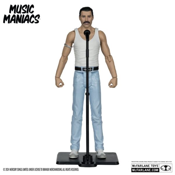 Music Maniacs Rock Akció Figura Freddy Mercury 15 cm