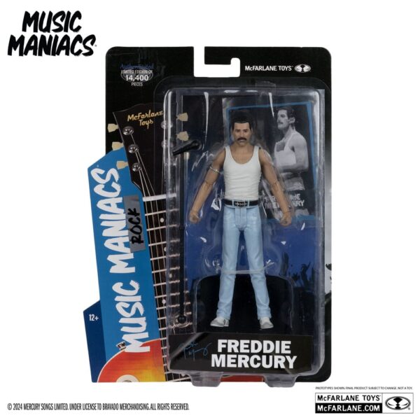 Music Maniacs Rock Akció Figura Freddy Mercury 15 cm