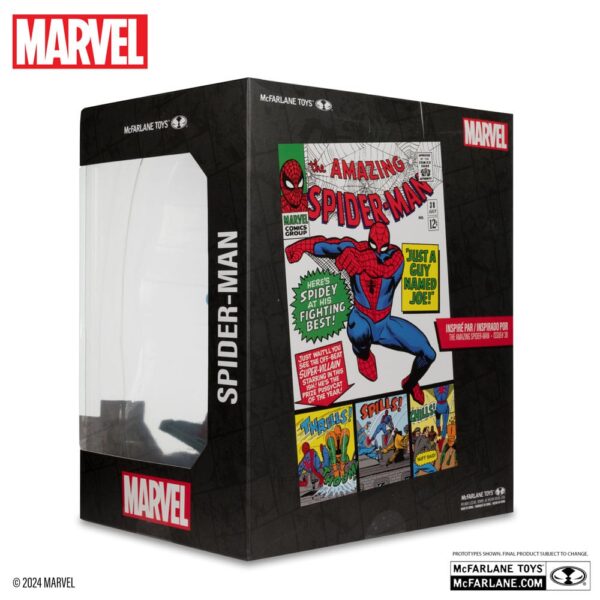 Marvel Collection PVC Szobor 1/10 Spider-Man (The Amazing Spider-Man #38) (Gold Label) 15 cm