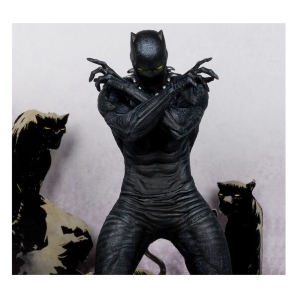 Marvel Collection PVC Szobor 1/10 Black Panther (Marvel Knights #4)17 cm