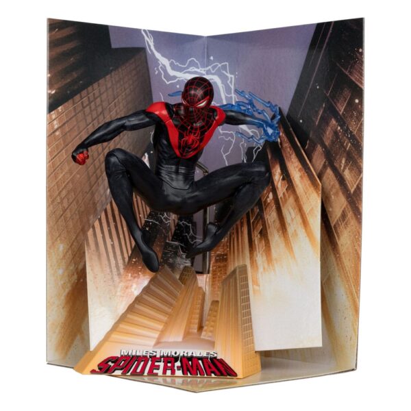 Marvel Collection PVC Szobor 1/10 Spider-Man (Miles Morales: Spider-Man #1) 13 cm