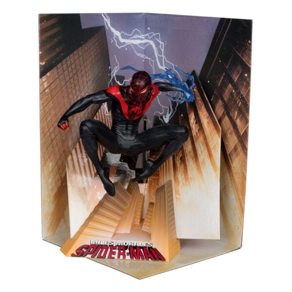 Marvel Collection PVC Szobor 1/10 Spider-Man (Miles Morales: Spider-Man #1) 13 cm