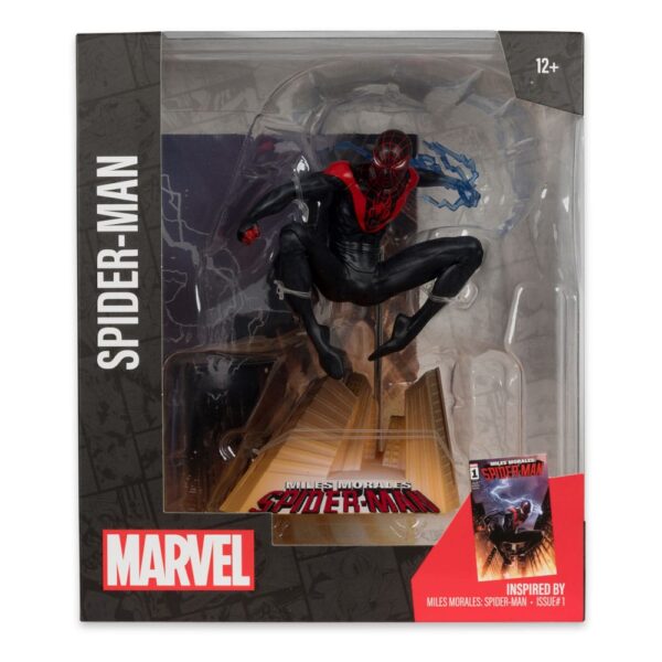 Marvel Collection PVC Szobor 1/10 Spider-Man (Miles Morales: Spider-Man #1) 13 cm