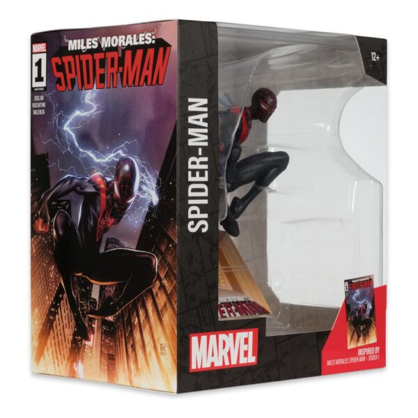 Marvel Collection PVC Szobor 1/10 Spider-Man (Miles Morales: Spider-Man #1) 13 cm